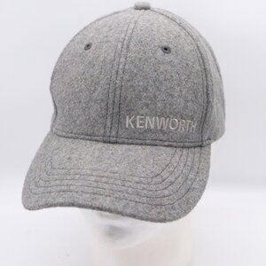 Kenworth Truck 60% Wool 40% Polyester Hat Cap Grey